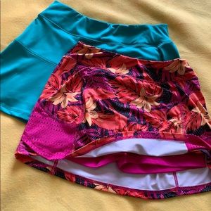 Set of 2 Tek Gear skorts